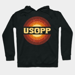 Vintage Proud Name Usopp Birthday Gifts Circle Hoodie